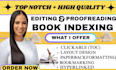 do ebook conversion from PDF, word, indesign into epub, kindle kpf, mobi