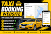 develop taxi booking website with fare calculator and admin panel PHP