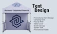 design tent, table cover, flag and canopy tent