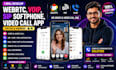 develop webrtc, voip, sip softphone, video call app for ios android