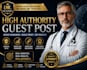 publish a health guest post with healthy living backlinks