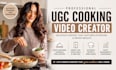 create high converting ugc cooking videos for tiktok, reels and ads