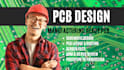 do pcb design, pcb layout, gerber files, esp32, and esp8266 hardware prototyping