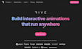 create interactive rive animation lottie animation state machines app animation