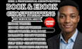 be your book ebook and ghostwriter or ghost book writer