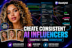 create a consistent ai influencer with comfyui and lora