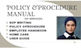 create a customized company policy and procedure manua