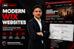 create wix responsive website design and redesign