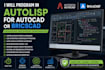 create custom autolisp automation for autocad and bricscad