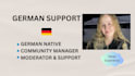 be your german community manager and moderator