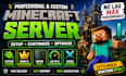 build custom minecraft server smp, plugins, setup and optimization