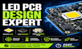 design professional micro led pcb, led driver and high power lighting pcb