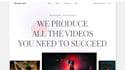 create a film production website or cinema production