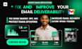 improve email deliverability, inbox placement, with spf dkim dmarc