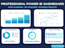 create a professional power bi dashboard and business intelligence report