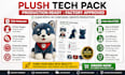 fix your plush design and create a tech pack for manufacture
