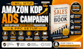 setup amazon kdp ads campaign and optimize book sales promotion and PPC setup