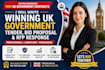 write winning UK government tender bid proposal and rfp response