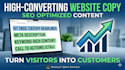 write high converting SEO website copy and web content