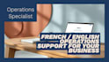 be your virtual assistant in french and english