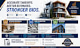 interior materials cost estimation, hvac quantities takeoff, exterior takeoff