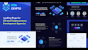 design crypto wordpress website  ico coin listing website