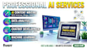 do ai software development, full stack website backend, front end