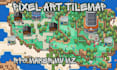 create pokemon pixel art map and custom tileset for rpg maker mv mz xp
