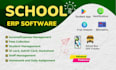 develop school management system or erp software with source code