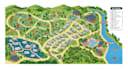 design 2d 3d campground map, rv park map, resort map and vector site map