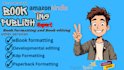 help you on publishing your book on amazon