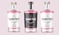 do label design, gin, alcohol, vodka wine label, modern gin bottle label design