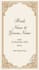 elegant wedding invitation card and save the date