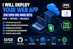 deploy your web app on vps or AWS ec2 with ci cd auto deployment