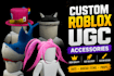 create custom stylized roblox ugc accessories