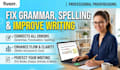 fix grammar, spelling, and improve your writing