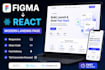 convert your figma design into a responsive react landing page
