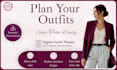 create a digital outfit planner with ready to wear formulas