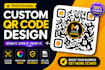 custom qr code design with your logo