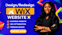 wix website redesign wix website design wix website development wix website