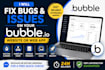 build bubble io website, build bubble app, bubble mvp, saas as bubble developer
