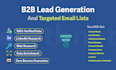 b2b lead generation, email list and prospect listing