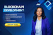 develop secure blockchain solution and smart contracts