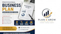 develop a complete business plan for startups, business plan writer