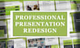 design powerpoint templates presentation redesign improve company presentation