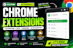 build custom ai chrome extensions, automation bots, scraping tools