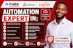 fix make com, made com, zapier webhook, setup make com automation, zapier expert