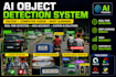 develop ai computer vision system for object detection using yolo