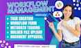 setup workflow management slack asana monday mulesoft smartsheet hubstaff karbon