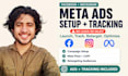 set up meta ads for facebook and instagram with pixel capi for leads and sales